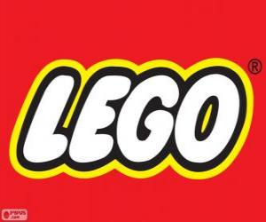 Puzzle Lego λογότυπο, παιχνίδια κατασκευής